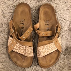 Birkenstock Betula Julie Animal Print Sandals
